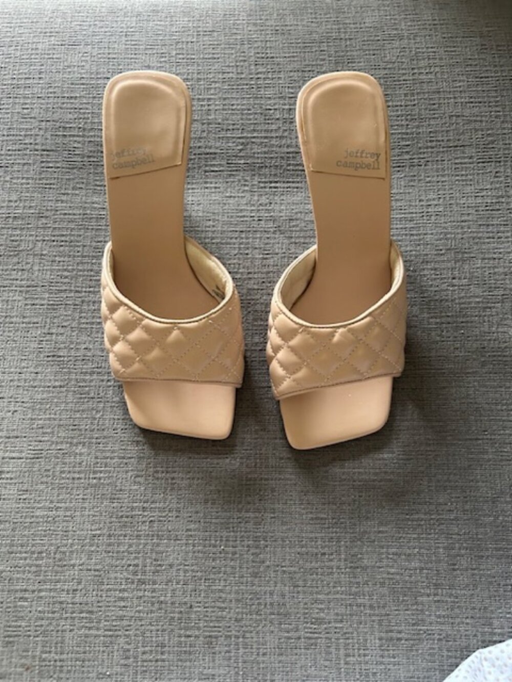 Jeffrey Campbell Quilted Sandals - NWOB - Size 7